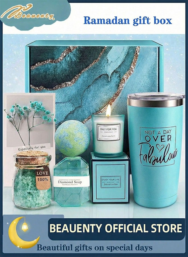 Beauenty Birthday Gifts for Women, Relaxing Spa Gift Basket Set, Unique Gift Ideas for Women, Birthday Gifts for Mom Sister Best Friend Wife, Coworker Teacher Nurse Gifts for Women ﻿ - Image 1